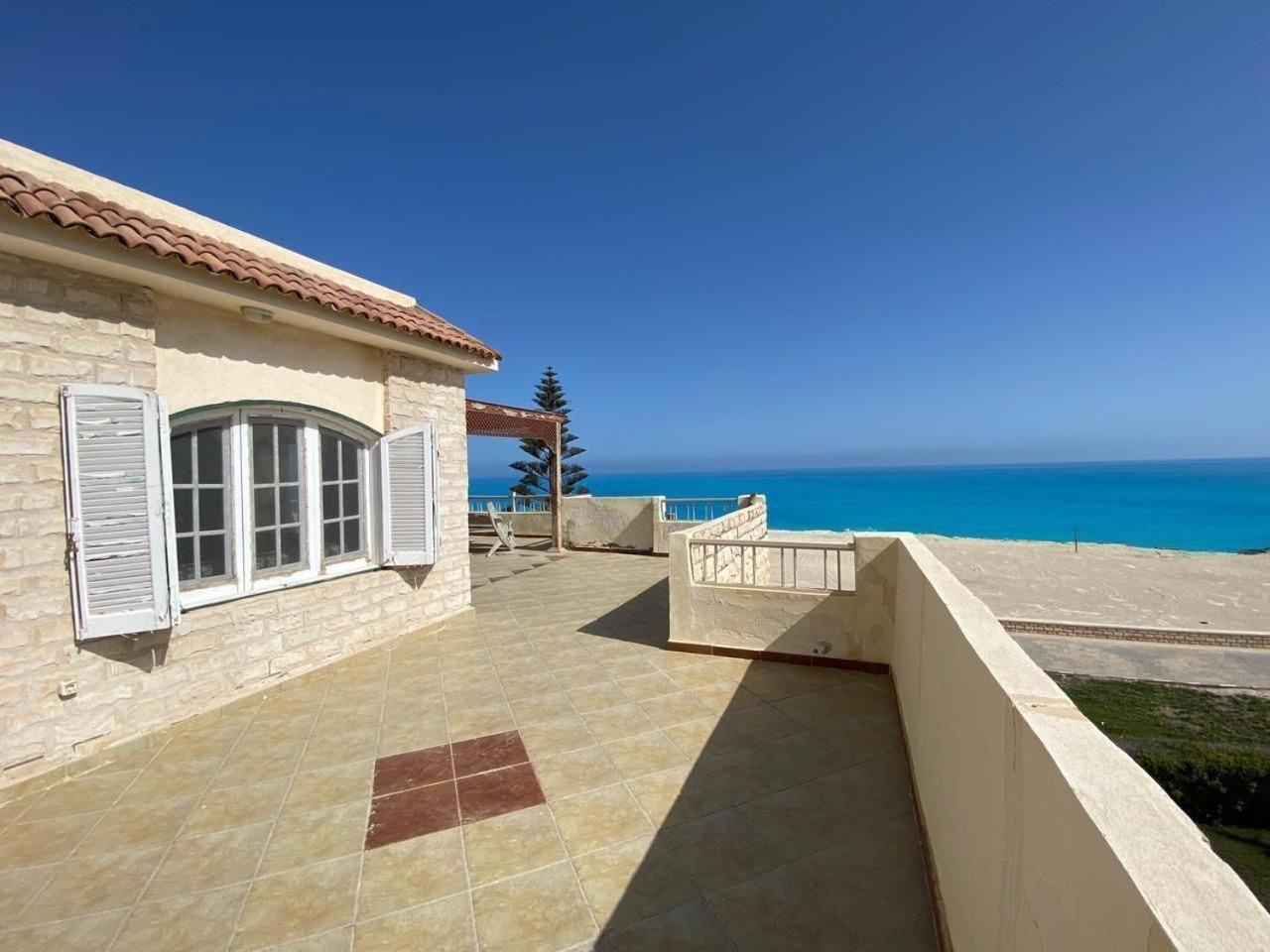 Willa Beachfront Chalet In Green Beach, North Coast El Alamein Zewnętrze zdjęcie